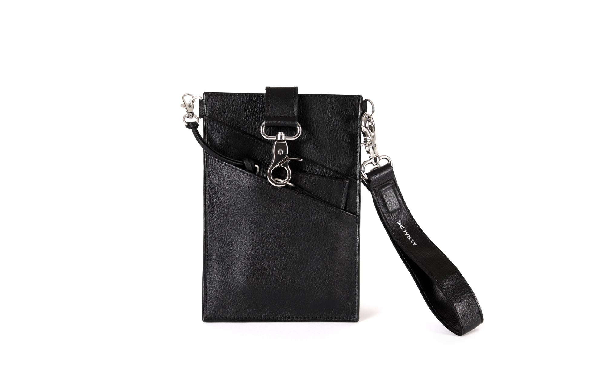 Luxury Designer Leather Keychain Cross Wallet For Women And Men